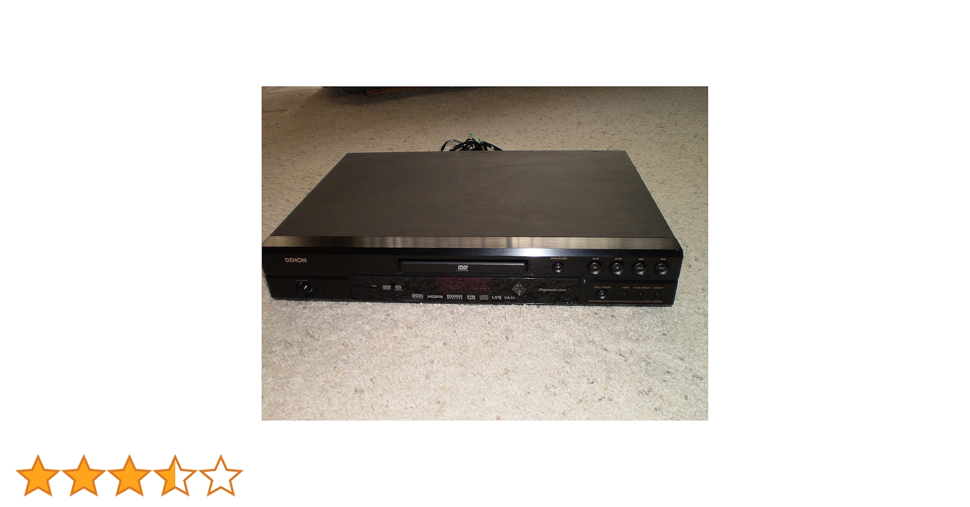 Denon DVD 1930 DVD Player (DivX Certified, Upscaling 1080p